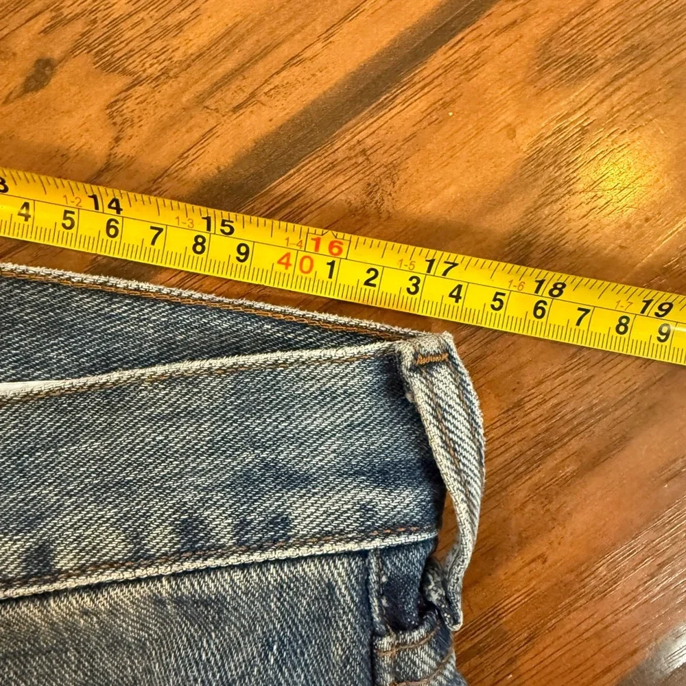 Lee jeans men’s modified length 34x33 (tag 34x36) blue Regular Straight cotton